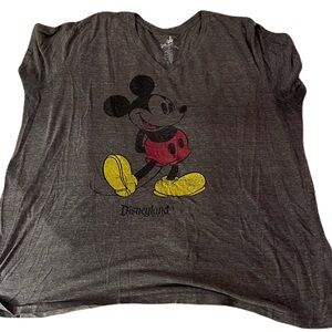 Grey Mickey Mouse shirt